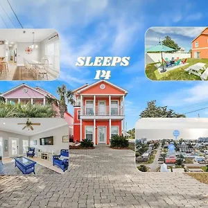 Panama Paradise House/3 Min Walk Panama City Beach